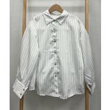 ストライプシャツブラウス レディース長袖 | ANGELCLOSET | 詳細画像13
