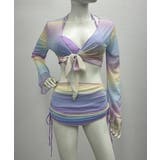 カラフル水着4点セットスイムウェアみずぎ | SUNSHINE CLOSET | 詳細画像12 