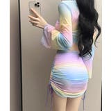 カラフル水着4点セットスイムウェアみずぎ | SUNSHINE CLOSET | 詳細画像4 