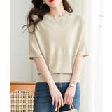 ニットトップス きれいめ 体型カバー大人 | SUNSHINE CLOSET | 詳細画像2 