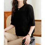 ニットトップス きれいめ 体型カバー大人 | SUNSHINE CLOSET | 詳細画像6 