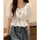 シャツブラウス 薄手トップス 韓国風 | ANGELCLOSET | 詳細画像1