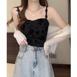 パッド付きキャミソールバックシャーリング | SUNSHINE CLOSET | 詳細画像3 