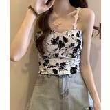 パッド付きキャミソールバックシャーリング | SUNSHINE CLOSET | 詳細画像7 