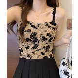 パッド付きキャミソールバックシャーリング | SUNSHINE CLOSET | 詳細画像8 