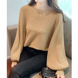 ドルマンニット リブニットトップス 秋冬 | SUNSHINE CLOSET | 詳細画像10