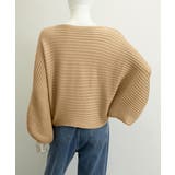 ドルマンニット リブニットトップス 秋冬 | SUNSHINE CLOSET | 詳細画像15