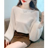 ドルマンニット リブニットトップス 秋冬 | SUNSHINE CLOSET | 詳細画像9