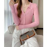 ニットトップス レディース Vネック長袖 | SUNSHINE CLOSET | 詳細画像7
