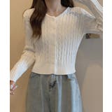 ニットカーディガン レディース アウター | SUNSHINE CLOSET | 詳細画像2 