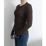 Vネックレースアップ 薄手長袖 トップス | SUNSHINE CLOSET | 詳細画像8