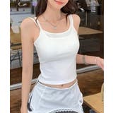 カップ付きキャミソール ブラトップ韓国風 | SUNSHINE CLOSET | 詳細画像11