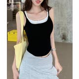 カップ付きキャミソール ブラトップ韓国風 | SUNSHINE CLOSET | 詳細画像5