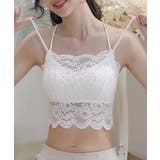 カップ付きキャミソール 総レースインナー | ANGELCLOSET | 詳細画像2