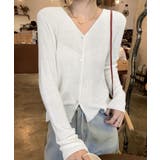 ニットカーディガンVネックニットトップス | SUNSHINE CLOSET | 詳細画像1 