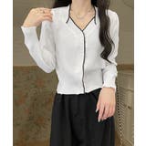 ニットトップス レディース Vネック長袖 | SUNSHINE CLOSET | 詳細画像2 