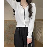 ニットトップス レディース Vネック長袖 | SUNSHINE CLOSET | 詳細画像3 