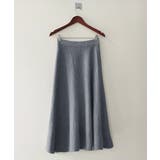 フレアニットスカート 着やせ 無地 秋冬 | SUNSHINE CLOSET | 詳細画像14 