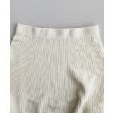 フレアニットスカート 着やせ 無地 秋冬 | SUNSHINE CLOSET | 詳細画像16 