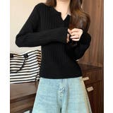 リブニット トップス きれいめ 長袖 | SUNSHINE CLOSET | 詳細画像5 