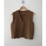 ニットベスト ニットジレ 重ね着 秋冬服 | SUNSHINE CLOSET | 詳細画像11 