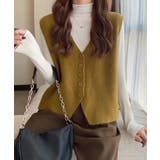 ニットベスト ニットジレ 重ね着 秋冬服 | SUNSHINE CLOSET | 詳細画像7 