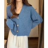 ニットカーディガン Vネック 長袖秋冬服 | SUNSHINE CLOSET | 詳細画像6 