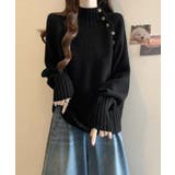 ニットトップス 体型カバー 長袖秋冬服 | SUNSHINE CLOSET | 詳細画像4 