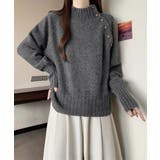 ニットトップス 体型カバー 長袖秋冬服 | SUNSHINE CLOSET | 詳細画像5 