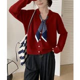 ボウタイニットトップス きれいめ 秋冬服 | SUNSHINE CLOSET | 詳細画像5 