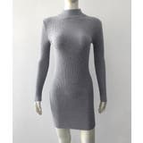 ニットワンピース 長袖 タイトワンピース | SUNSHINE CLOSET | 詳細画像7