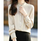 シフォンブラウス 無地 上品 | SUNSHINE CLOSET | 詳細画像3 