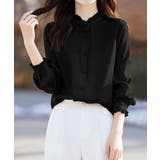 シフォンブラウス 無地 上品 | SUNSHINE CLOSET | 詳細画像5 