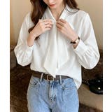 シフォンブラウス 無地 上品 | SUNSHINE CLOSET | 詳細画像4 