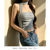 チューブトップ レディース スカーフ付き | SUNSHINE CLOSET | 詳細画像7 