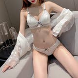 ホワイト | ノンワイヤーブラジャー ショーツ セット | SUNSHINE CLOSET