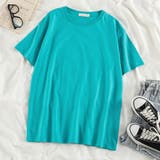ターコイズブルー | カラーTシャツ レディース 無地tシャツ | SUNSHINE CLOSET