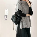 グレー | ニットベスト レディース ニットチョッキ | SUNSHINE CLOSET