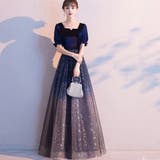 ドレス 結婚式ワンピース スクエアネック | SUNSHINE CLOSET | 詳細画像1