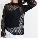 花柄刺しゅうレースブラウス長袖レディース | SUNSHINE CLOSET | 詳細画像14 