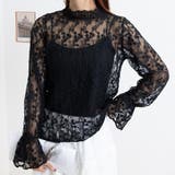 花柄刺しゅうレースブラウス長袖レディース | SUNSHINE CLOSET | 詳細画像15 