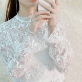 花柄刺しゅうレースブラウス長袖レディース | SUNSHINE CLOSET | 詳細画像19 