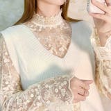 花柄刺しゅうレースブラウス長袖レディース | SUNSHINE CLOSET | 詳細画像24 