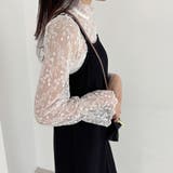 花柄刺しゅうレースブラウス長袖レディース | SUNSHINE CLOSET | 詳細画像7 