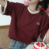 バイカラーTシャツ 韓国半袖 カジュアル | ANGELCLOSET | 詳細画像10