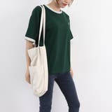 バイカラーTシャツ 韓国半袖 カジュアル | ANGELCLOSET | 詳細画像12
