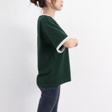 バイカラーTシャツ 韓国半袖 カジュアル | ANGELCLOSET | 詳細画像14
