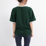 バイカラーTシャツ 韓国半袖 カジュアル | ANGELCLOSET | 詳細画像15