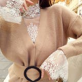 シースルーブラウス 花柄総レーストップス | SUNSHINE CLOSET | 詳細画像17 