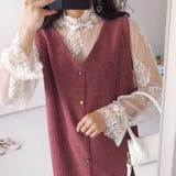 シースルーブラウス 花柄総レーストップス | SUNSHINE CLOSET | 詳細画像18 